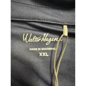 Walter Hagen Womens Clubhouse Pique Sleeveless Polo‎ Dark Navy XXL WGH11800 NWT thumbnail 4