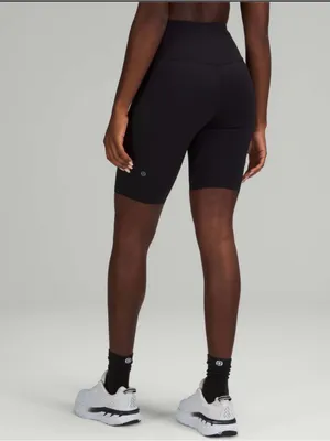 Lululemon Base Pace High-Rise Short 8" Black Size 6 NWOT thumbnail 2
