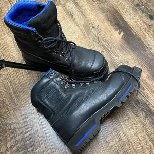 Womens CHINOOK BOOTS 9 Tarantula Steel Toe Waterproof Black Work Safety Shoes thumbnail 2