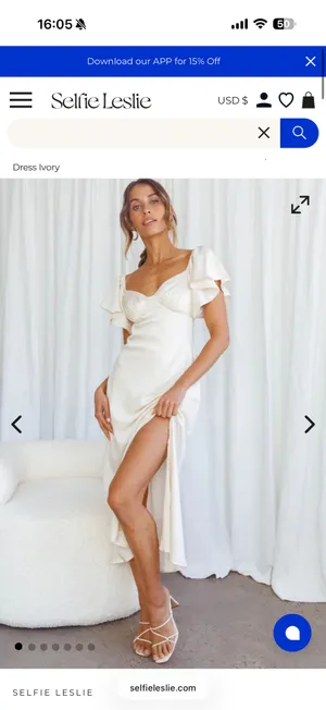 Selfie Leslie Dress Midi thumbnail 2