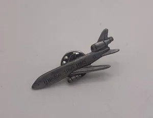 Medical Strike Force Jet Airplane Lapel Pin Pewter Tie Tack thumbnail 2