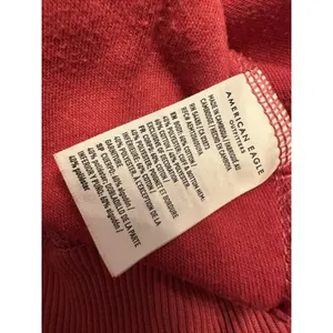 American Eagle Oversized Fleece Sweatshirt~This Feels Seriously Huggable~Size XS thumbnail 5