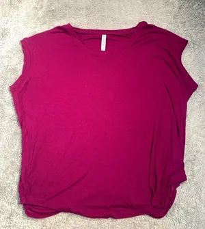 Athleta cloud light rob stratus tee fuchsia shirt XL thumbnail 1