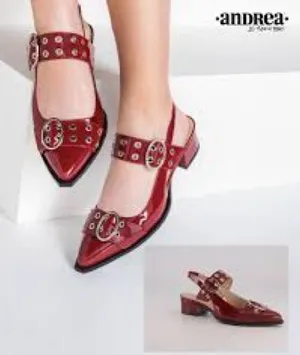 ❤️Andrea’s Shoes Red Size 6 thumbnail 1