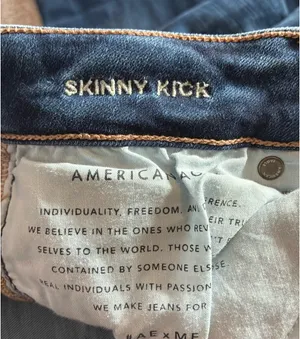 American Eagle Skinny Kick Jeans thumbnail 4