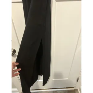 Umgee Black Halter Maxi Dress Women's Size Medium Sleeveless Boho Resort Vacay thumbnail 4
