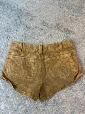 Free People Utility Shorts Linen Blend thumbnail 2
