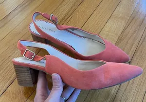 Charter Club Women's Audraa Slingback Heels Orange 8.5M thumbnail 1