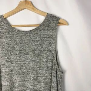 Aritzia‎ Wilfred Free Heather Gray Izabel Jersey Knit Romper M thumbnail 4