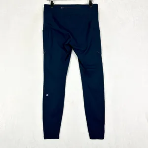 Lululemon Women's Speed Up Tight Full On Luxtreme 28" Size 10 True Navy Pockets thumbnail 2