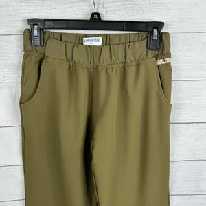Pearl Izumi Womens size Small Accelerator Soft Shell Running Pants 4349 Green thumbnail 3