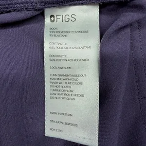 FIGS Scrub Set Women’s XL Purple Catarina Top Zamora Jogger Pants thumbnail 14
