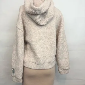 Victoria’s Secret PINK Sherpa Ohio University Sherpa Zip up hoodie sweater med thumbnail 4