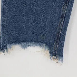 Free People Maggie‎ Mid Rise Button Fly Straight Leg Denim Jeans Blue Size 25 thumbnail 6