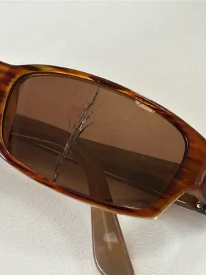 Maui Jim Atoll MJ220-10 Tortoise rectangular sunglasses HCL Bronze lenses flawed thumbnail 5