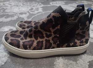 Rothy's The Chelsea Wildcat Leopard Print Shoes thumbnail 1