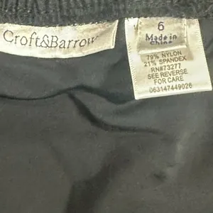 Croft & Barrow Black Swim Skirt Bottom with Built In Brief Size 6 thumbnail 5