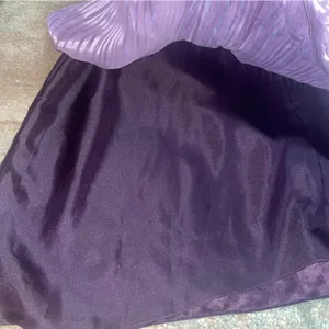 Vintage Purple Ombré Silk Maxi Dress thumbnail 11