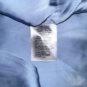 NWT Cotton On Santorini Satin Wrap Mini Skirt in Soft Blue MEDIUM thumbnail 5