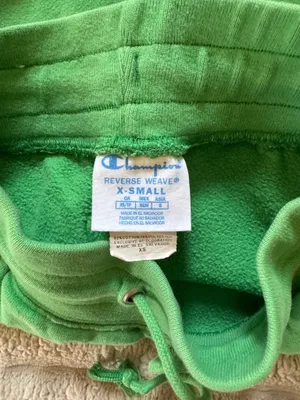 Champion Green Jogger Sweatpants XS 💚 thumbnail 11