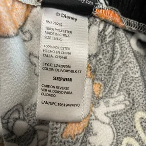 Disney Mickey Mouse Women's Halloween Joggers Fleece Pajama Pants 4-6 Small 3629 thumbnail 7
