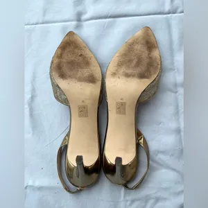Guess Elegant Gold Lace Women’s Heels thumbnail 10