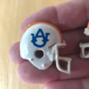 Handmade University of Auburn Earrings Helmet thumbnail 5