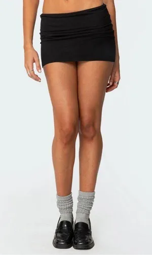 Aisha Low-Rise Mini Skirt Edikted thumbnail 2