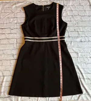 Nine West LBD Black Dress 12 thumbnail 8