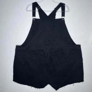 Disney Villains Black Embroidered Shortalls Overalls 4X Plus Size Poison Apple thumbnail 9