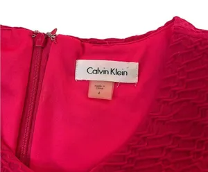 Calvin Klein Women’s Size 4 Bodycon Sheath Dress Pink #11•4 thumbnail 6