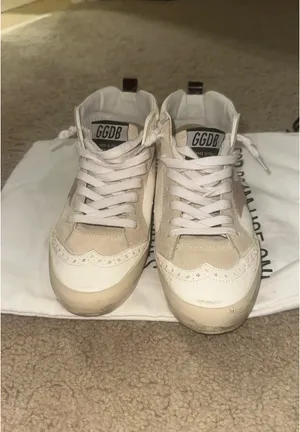 Golden Goose Mid-Star 36 Cream & White thumbnail 2