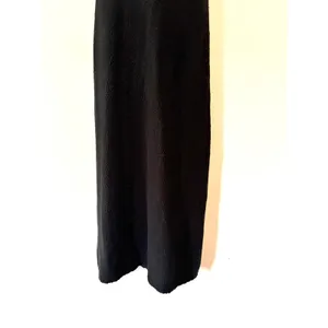 Free People Beach Rio Strapless Black Knit Sweater Maxi Dress M thumbnail 8