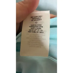 Alice + Olivia baby blue mini puff sleeve baby doll dress sz 6 thumbnail 8