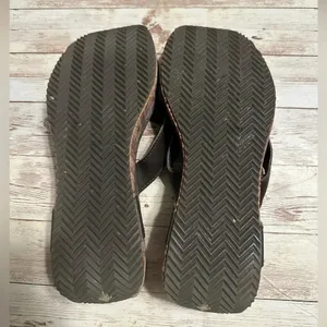 Volitale Platform Sandal Women’s Size 10 Brown Leather thumbnail 7