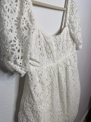Lilly Pulitzer Kay Dress Resort White Cotton Size 12 thumbnail 4