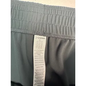 G4Free ShiftReady Wide Leg Crop Pants Gray Pleated Athletic Trousers XL thumbnail 3