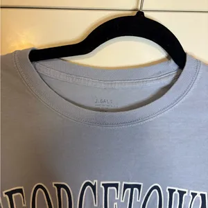 Brandy Melville Georgetown long sleeve cropped Shirt thumbnail 2