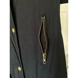 Zenana Outfitters Hooded Vest Black Utility Sherpa‎ Lined Streetwear Layers Boho thumbnail 8