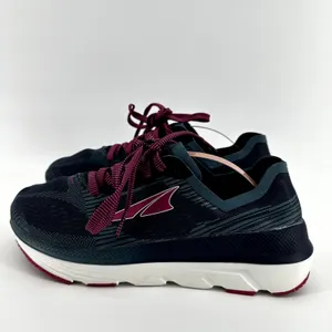 Altra Duo 1.5 Road Running Sneaker FootShape Low Top Lace Up Blue Pink 7 thumbnail 3