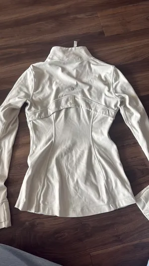 Lululemon White Define Jacket thumbnail 4