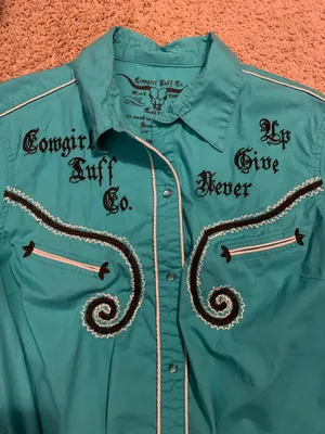 jo&co Cowgirl tuff co Long Sleeve Shirt thumbnail 2