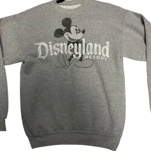 Disney Parks Classic Mickey Disneyland Resort Gray Sweatshirt Size Small thumbnail 2