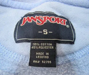 Jansport United States Navy MOM pullover Crewneck Sweater Blue Womens Small thumbnail 3