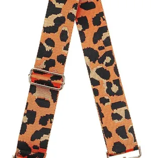 Leopard Print Adjustable Strap Orange thumbnail 1
