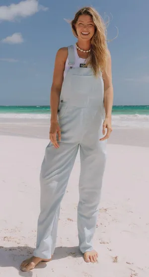 Daily Drills Linen Overalls thumbnail 1