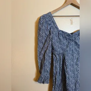 Aritzia Wilfred Polly Floral‎ Print Midi Ruffle Dress thumbnail 3
