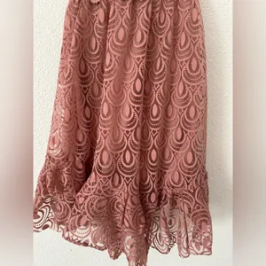 FREE PEOPLE FP ONE "ADELLA" BURNOUT SLIP DRESS sz M thumbnail 8