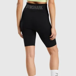 Gymshark Flex Cycling Shorts Black High Rise Biker Shorts Small Logo Biker Short thumbnail 2