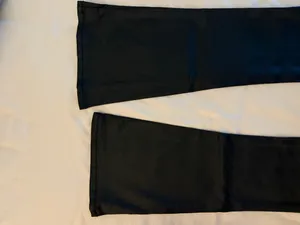 Luna Faux Leather Flare Jeans thumbnail 4